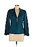 Anne Klein Blue Wool Coat Size S (petite) - photo 1