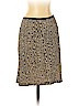 Diane von Furstenberg 100% Silk Tan Silk Skirt Size 4 - photo 1