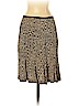Diane von Furstenberg 100% Silk Tan Silk Skirt Size 4 - photo 2