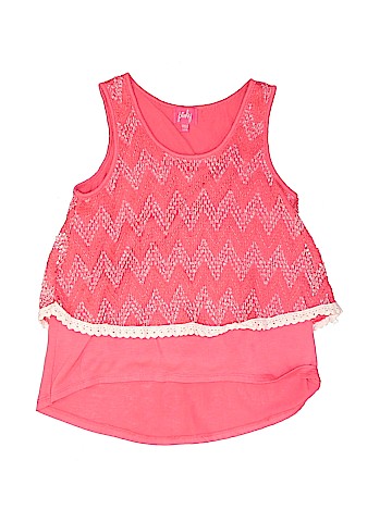Pinky Sleeveless Top (view 1)