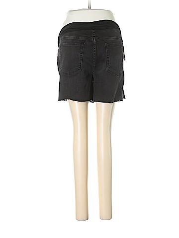 Isabel Maternity Denim Shorts (view 2)