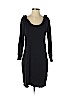 James Perse 100% Supima Cotton Black Casual Dress Size Lg (3) - photo 1