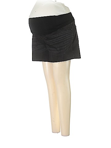 Isabel Maternity Denim Shorts (view 1)