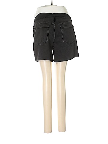 Isabel Maternity Denim Shorts (view 2)
