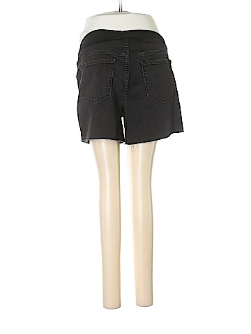 Isabel Maternity Denim Shorts (view 2)