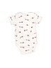 Assorted Brands 100% Cotton White Short Sleeve Outfit Size 0-3 mo - photo 2