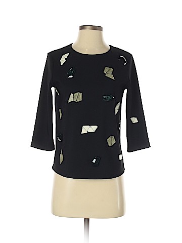 Bianca Nero 3/4 Sleeve Top (view 1)