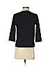 Bianca Nero Black 3/4 Sleeve Top Size S - photo 2