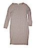 James Perse 100% Cotton Gray Casual Dress Size Sm (1) - photo 1