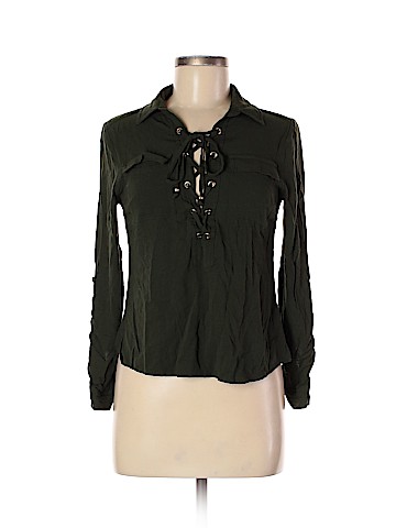 Romeo & Juliet Couture Long Sleeve Blouse (view 1)