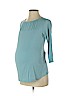 Olian Blue 3/4 Sleeve Blouse Size S - photo 1