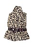 Girls Rule! 100% Polyester Animal Print Tan Faux Fur Vest 9-12 MO / 12 MO - photo 1