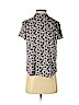 Ann Taylor LOFT 100% Polyester White Short Sleeve Blouse Size XS (petite) - photo 1