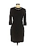 H&M 100% Polyester Black Casual Dress Size 8 - photo 1