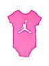Air Jordan 100% Cotton Pink Short Sleeve Onesie Size 6-12 mo - photo 1