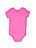 Air Jordan 100% Cotton Pink Short Sleeve Onesie Size 6-12 mo - photo 2