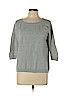 Gap 100% Cotton Gray Pullover Sweater Size L - photo 1