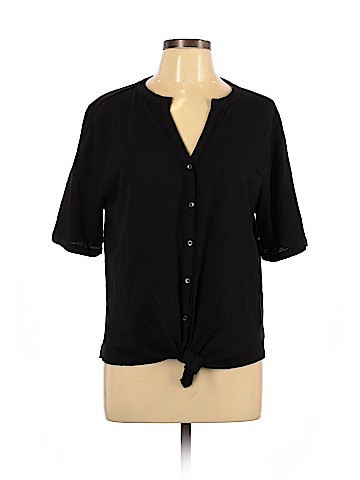 Caslon Short Sleeve Button-Down Shirt (view 1)