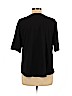 Caslon 100% Cotton Black Short Sleeve Button-Down Shirt Size M (petite) - photo 2