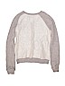 Joe Fresh 100% Cotton Silver Pullover Sweater Size 14 - photo 2