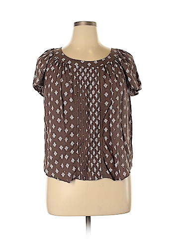 St. John's Bay Short Sleeve Blouse (view 1)