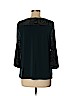 AGB Teal 3/4 Sleeve Blouse Size M - photo 2