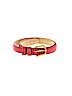 Unbranded 100% Leather Solid Red Leather Belt Size M - photo 1