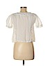 Maeve White Short Sleeve Blouse Size 6 (petite) - photo 2