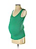 Motherhood 100% Cotton Green Tank Top Size S - photo 1