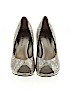 AK Anne Klein Gray Heels Size 7 1/2 - photo 2