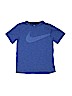 Nike 100% Polyester Graphic Blue Active T-Shirt Size L (youth) - photo 1