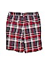 Gymboree 100% Cotton Plaid Gray Board Shorts Size 7 - photo 2