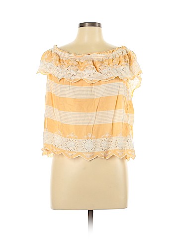 American Eagle Outfitters Short Sleeve Blouse (view 1)