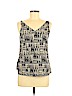 Banana Republic Factory Store 100% Polyester Tan Sleeveless Blouse Size M (petite) - photo 1