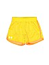 Under Armour 100% Polyester Yellow Athletic Shorts Size 6 - photo 1