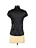 Theory Black Short Sleeve Silk Top Size P (petite) - photo 2