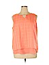 Dana Buchman 100% Polyester Orange Sleeveless Blouse Size XL - photo 1