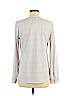 Ann Taylor 100% Polyester White Long Sleeve Blouse Size M - photo 2