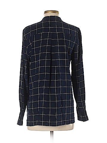 Madewell Long Sleeve Silk Top (view 2)