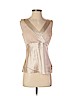 Ann Taylor LOFT 100% Silk Tan Sleeveless Silk Top Size 4 (petite) - photo 1