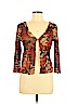 Alberto Makali 100% Polyester Brown Cardigan Size M - photo 1