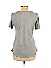 Zoe+Liv Gray Short Sleeve T-Shirt Size M - photo 2