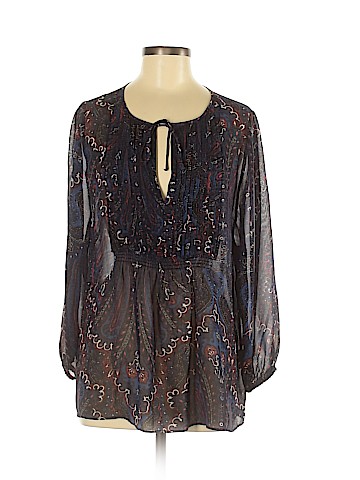 Joie 3/4 Sleeve Silk Top (view 1)