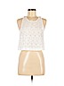Topshop 100% Cotton White Tank Top Size M - photo 1