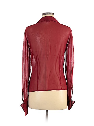 Ann Taylor LOFT Long Sleeve Silk Top (view 2)