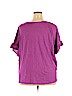 Old Navy 100% Cotton Purple Short Sleeve Top Size XXL - photo 2