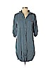 BeachLunchLounge 100% Lyocell Gray Casual Dress Size S - photo 1