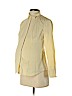 Mimi Maternity Yellow Long Sleeve Button-Down Shirt Size S - photo 1