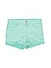 Abercrombie 100% Cotton Green Denim Shorts Size 11 - 12 - photo 1