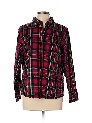 L.L.Bean Long Sleeve Button-Down Shirt (view 1)